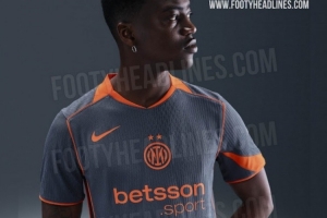 國米25-26賽季第三球衣即將發(fā)布，設(shè)計(jì)深受經(jīng)典Total 90系列啟發(fā)