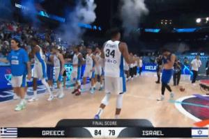 強(qiáng)勁的對(duì)手！字母哥賽后與阿夫迪亞擁抱并特地對(duì)其表示鼓勵(lì)