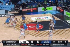 勢如破竹！字母哥反擊一條龍暴扣 個人獨得6分打停立陶宛