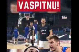 這啥情況？塞爾維亞爆冷出局 約基奇賽前熱身時給了約維奇一巴掌