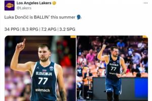 湖人官推終曬東契奇！湖密瘋狂陰陽：頂不住壓力發(fā)了？可悲的球隊(duì)