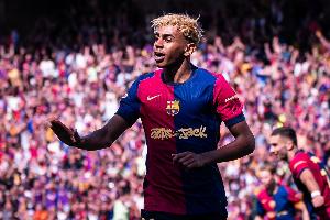 17球15助攻，亞馬爾2025年代表巴薩和西班牙共直接參與32個進(jìn)球