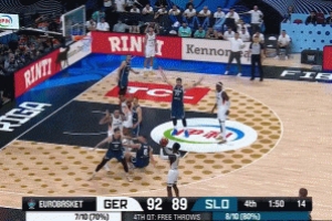 大心臟！小瓦格納關(guān)鍵中投命中 率隊(duì)保持5分優(yōu)勢(shì)