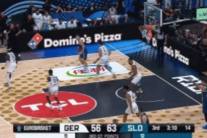 送分！斯洛文尼亞低級(jí)失誤 施羅德反擊打成2+1予以懲戒