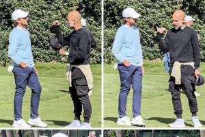 【走到哪教到哪】連打高爾夫的人都逃不過瓜帥的“指導(dǎo)” ??