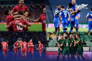 前四爭奪空前激烈！中超積分榜前四名積分呈等差數列，且交替領先