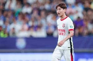 韋世豪生涯第二次中超賽季進(jìn)球上雙，第一次是2019年的11球