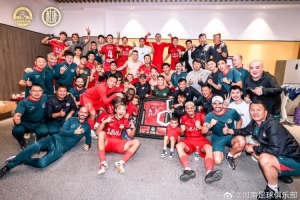 河南俱樂部酒祖杜康2-0北京國安 鐘義浩百場建功、卡多索點(diǎn)射