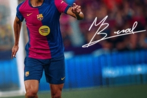 沙特媒：利雅得勝利有意巴薩中場伯納爾，讓他用歸化球員注冊名額