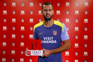 很值！3000萬(wàn)歐新援漢茨科當(dāng)選馬競(jìng)8月最佳球員