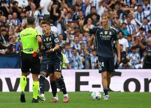 皇馬電臺對比數(shù)據(jù)：為何巴薩65場獲得人數(shù)優(yōu)勢，皇馬2場人數(shù)劣勢