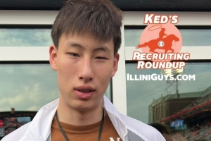 繼續(xù)訪校之旅！郇斯楠今日訪問伊利諾伊大學(xué)