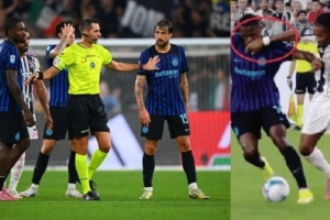 羅體：阿季奇進(jìn)球前K-圖拉姆打到博尼面部，但主裁判在身后沒看清