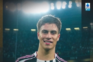 世界波＋關鍵助攻！伊爾迪茲當選尤文4-3國米的全場最佳球員