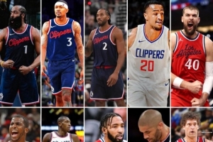 球迷曬快船新賽季陣容：誰能在七場系列賽里擊敗這支球隊？