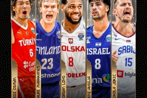 歐錦賽二陣陣容： 約基奇、馬爾卡寧、阿夫迪亞、奧斯曼、勞埃德