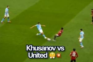 表現(xiàn)亮眼！曼城官方曬胡桑諾夫曼市德比防守集錦：孤注一擲??