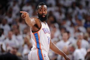 雷霆記者評隊史前5分衛(wèi)：哈登第一無懸念 卡魯索&多特上榜