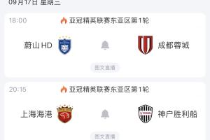 雙重壓力！中超前4爭冠球隊迎亞冠，申花率先出戰(zhàn)，蓉城正賽首秀