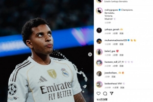 首發(fā)造點(diǎn)！羅德里戈社媒慶祝：歐冠、伯納烏、勝利、馬德里！