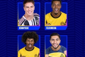 歐冠今日最佳進(jìn)球候選：伊爾迪茲、恩梅查、阿德耶米、埃爾哈吉