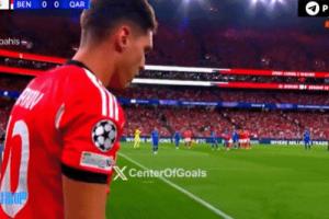 大勝節(jié)奏？開場僅16分鐘，本菲卡就2-0領(lǐng)先卡拉巴赫