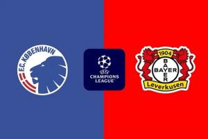 歐冠首輪-勒沃庫森vs哥本哈根首發(fā)：希克、巴斯克斯出戰(zhàn)