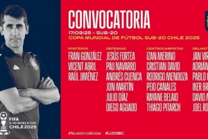 西班牙足協(xié)公布U20世界杯球員名單：皇馬五人入選，巴薩僅一人