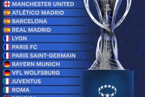 女足歐冠聯(lián)賽階段18強(qiáng)出爐：皇馬、曼聯(lián)、羅馬通過(guò)資格賽晉級(jí)