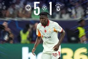 純窩里橫??加拉塔薩雷土超5連勝進(jìn)15丟1，歐冠首輪被5-1暴打