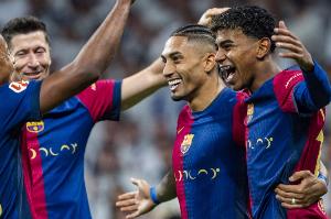 巴薩制造！近3位歐冠單場頭球+遠(yuǎn)射破門球員：萊萬、拉菲、拉師傅