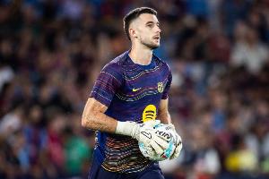 刻下名字，霍安-加西亞是巴薩隊史第22位在歐冠中出場的門將