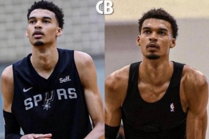 才打兩年NBA啊！現(xiàn)在的文班比剛進(jìn)NBA時(shí)壯了不止一圈