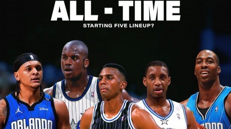 你的選擇是？魔術隊曬歷史先發(fā)五人：便士+麥迪+班凱羅+鯊魚+魔獸