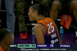 衛(wèi)冕冠軍首輪出局！菲尼克斯水星2-1淘汰紐約自由人挺進(jìn)次輪