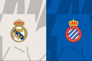 皇馬vs西班牙人：姆巴佩、維尼修斯、貢薩洛先發(fā)，馬斯坦托諾出戰(zhàn)