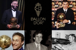 明示？法國隊官方盤點5位法國金球獎得主：普拉蒂尼、齊祖在列