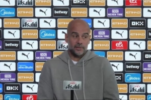 瓜迪奧拉：胡桑諾夫?qū)⑷毕龍?chǎng)比賽 不想在聯(lián)賽杯耗費(fèi)太多精力