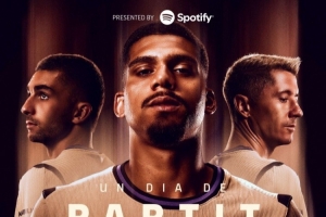 客場挑戰(zhàn)奧維耶多！巴薩社媒發(fā)布海報：阿勞霍、費蘭、萊萬在列