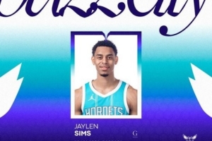 上賽季場均7分2助！黃蜂官方：球隊簽下后衛(wèi)杰倫-西姆斯