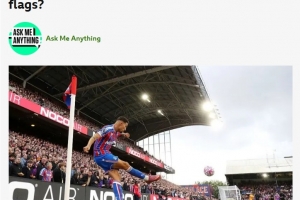 BBC：水晶宮作為上屆足總杯冠軍，本賽季在主場(chǎng)使用三角形角旗