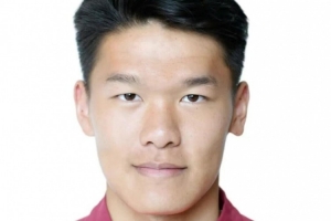 延邊龍鼎球員魯茸鍇翥是中國(guó)男子足球三級(jí)職業(yè)聯(lián)賽唯一的藏族球員