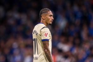 不堪重負(fù)！拉菲尼亞將因傷缺陣3周，此前參加新賽季以來(lái)每場(chǎng)比賽