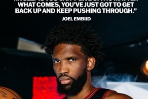 76人官推曬恩比德言論：我告訴自己 無論如何都不能放棄！