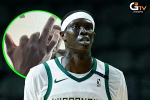 8個指頭也能打籃球！Yor Anei用8根手指打到了G聯(lián)盟！不可思議！