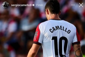 巴列卡諾前鋒因罵曼薩諾被紅牌罰下，社媒道歉：沖動了，請求原諒