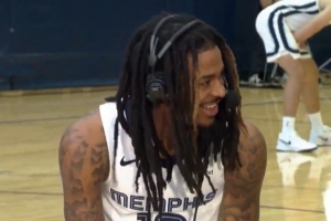 新賽季有什么目標？莫蘭特：保持健康 我想打滿82場常規(guī)賽！