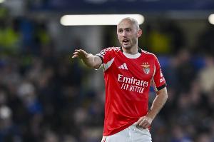 本菲卡中場(chǎng)：我們創(chuàng)造了很多機(jī)會(huì)，很失望最終輸?shù)舯荣? >
                                        </div>
                                    </div>
                                                                        <div   id=