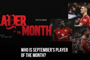 曼聯(lián)9月最佳球員候選：多古、B費(fèi)、舍什科在列