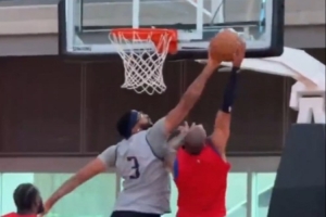 濃眉送大帽！歐文“商業(yè)互吹” 濃眉：我看起來(lái)像好久沒(méi)練了？